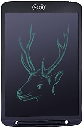 Trexd Digital 12 '' LCD Writing Tablet Writer Apagando parcialmente a placa de pintura eletrônica Tablets Pad com bateria de caneta