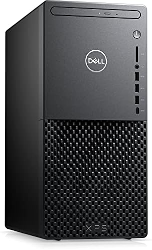Dell mais recente XPS 8940 Business Desktop, Intel Core i7-11700, 64 GB DDR4 RAM, 1 TB SSD, teclado com fio e combinação de mouse, dp, hdmi, dvd-rw, assassino wi-fi 6, bluetooth, windows 11 pro, preto