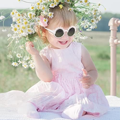 Xinb Look Kids Sunglasses Garotas meninas, óculos de sol fofos Vários óculos de formas, infantis de festas de óculos