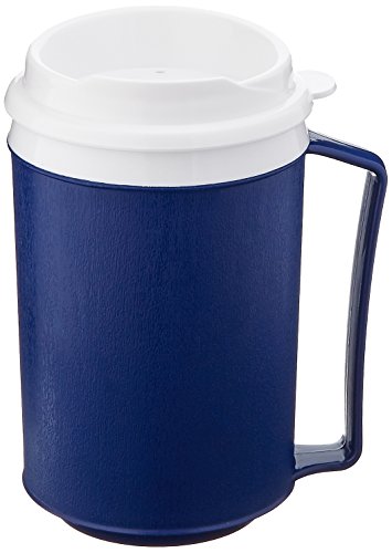 Caneca isolada de Sammons Preston com tampa de snorkel, recipiente durável para bebidas quentes e frias, chá, smoothies, xícara