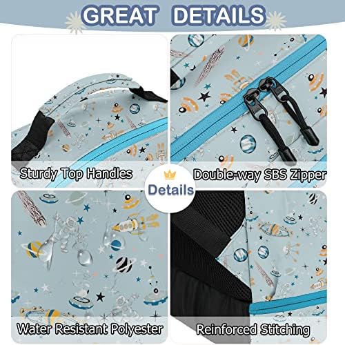 Mochila Kids BasicPower para meninos adolescentes, mochilas de padrão de água leve resistente à água para jardim de