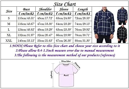 Yhaiogs Work Camisetas para homens camisetas masculinas altas mangas compridas Button Down Dress Shirts para homens