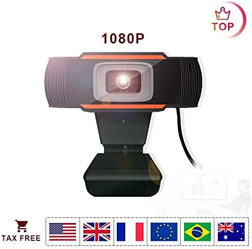 Câmera de computador webcam camera hd full hd web microfone embutido 1080p 720p 480p Rotativo plug plug web cam ajuste para computador