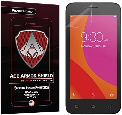 Ace Armour Shield Protek Guard Screen Protector para a vibração Lenovo B com garantia de substituição de vida livre gratuita