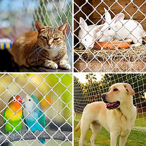 ChinLife Pet Toy Anti-Fall Safety Net Nylon Protection Rede de barreira de animais de estimação para quintais Redação de proteção contra escadas de grade infantil, personalizável)