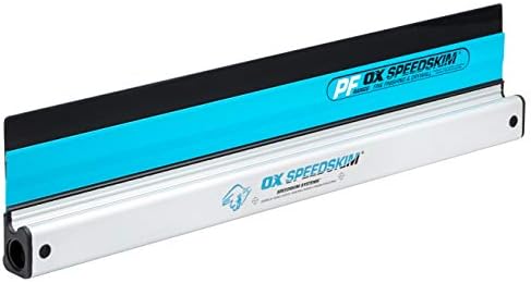 Ox Tools Pro Série PF PLICSKIM PLUSTO DE PLATA BLAMA - 23-5/8 polegadas | Lâmina plástica fino semi-flexível e alça de alumínio