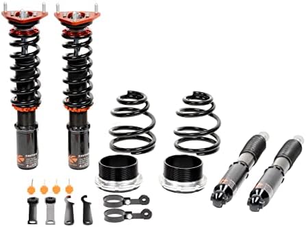 Kit de suspensão Ksport Coilovers CMZ014-KP | Compatível com 09-13 Mazda 6 - Kontrol Pro Ajuste CrowoLovers | Abaixa o veículo