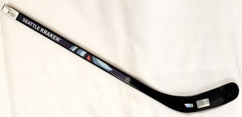 Jordan Eberle autografou Black Inglasco 24 Mini Stick Seattle Kraken Fanatics Holo B296098 - Sticks NHL autografados