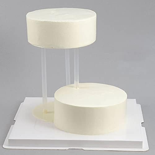 Cupcakes de cabilock 4 conjuntos de bolo de bolo suporte para suporte de bolo de suporte da espaçadora Spacer Support Spacer