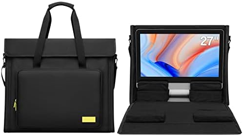 BTSELSS 27 Carregar sacola para o nylon de computadores de desktop iMac, bolsa de armazenamento de viagem para o computador AIO de 27