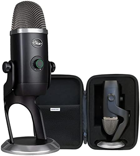 Logitech for Creators Blue Yeti X Microfone Profissional USB Condenser para PC, Mac, Jogos, Gravação, Streaming, Podcasting,