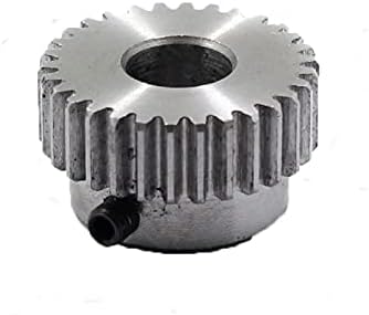 ZhengGuifang ZGF-BR 2PCS 1MOD 19TEATH SPUR Gear Metal Motor Boss/Convex Gear Hole6/7/8mm Transmissão de rack de engrenagem