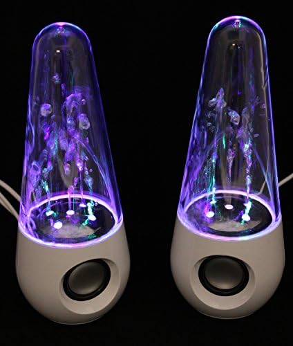 Dança aquática e alto -falantes de lâmpada LED para laptop para PC MP3 Telefone