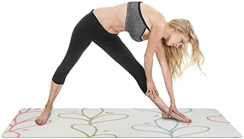 Yfbhwyf Yoga Mat- Eco Friendly Non Slip Fitness Exerche
