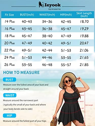 Nieyook plus size swimsuit para mulheres controle de barra de 2 peças Tankini Bathing Suits for Women With Boyshorts