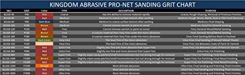 6-in. Reino Abrasivo Pro-Net Ultra Fine variado
