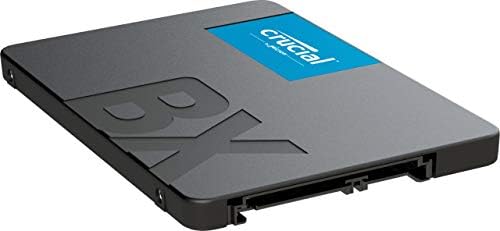 Crucial BX500 240GB 3D NAND SATA SSD interno de 2,5 polegadas, até 540MB/S - CT240BX500SSD1Z Black/Blue