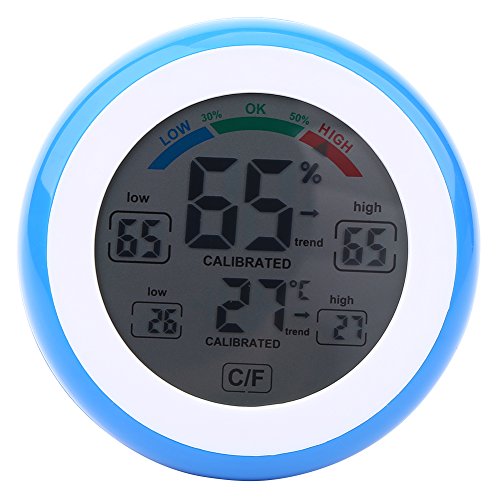 FDIT Digital LCD Termômetro Termômetro Hygrômetro sem fio Temperatura eletrônica Medidor de umidade de umidade?/? Medição