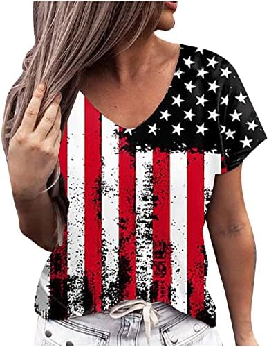 Feminino vermelho branco impressão azul slim túnica camisetas mergulhando decote blusas bustier tee curta camisetas casuais 2023