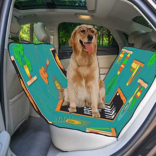 Tampa de assento de cão enevotx Capacidade de impressão de criatividade confortável para cães para cães impermeabilizada NONSLIP