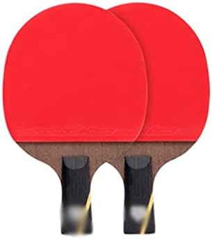 Dloett Carbon Table Tennis Racket Conjunto Super Ping Pong Racket Treinamento de Clubes para Adultos