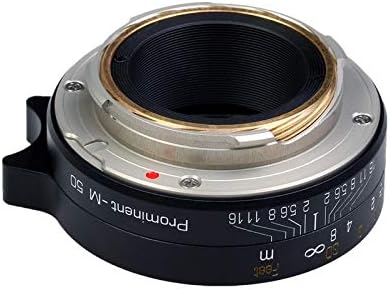 Adaptador Kipon para Voigtlander proeminente lente de montagem para rangefinder Live View Leica M Typ 240 Câmera em preto