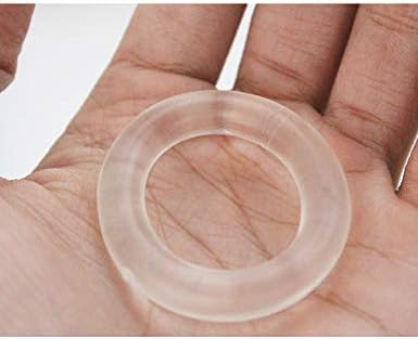 Jueshanzj Men's Penis Ring Silica Gel de alta elasticidade Peso