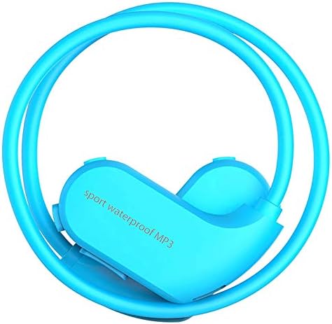 ZHZHZ IPX8 MP3 player à prova d'água, fones de ouvido MP3, bateria de 3,7 V, 100mAh para executar natação