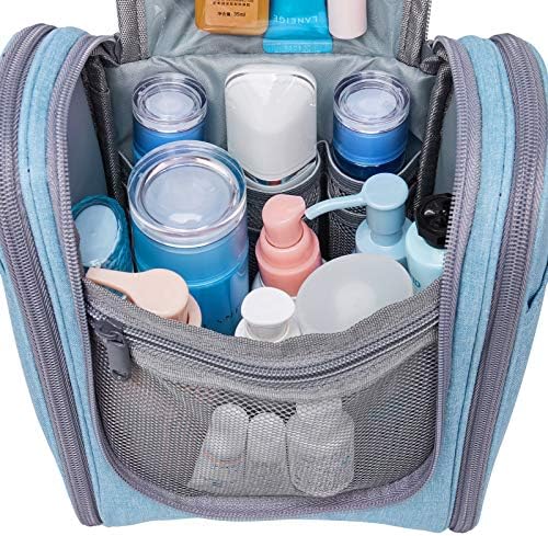Narwey pendurando saco de higiene pessoal de viagem organizador de maquiagem para mulheres e homens