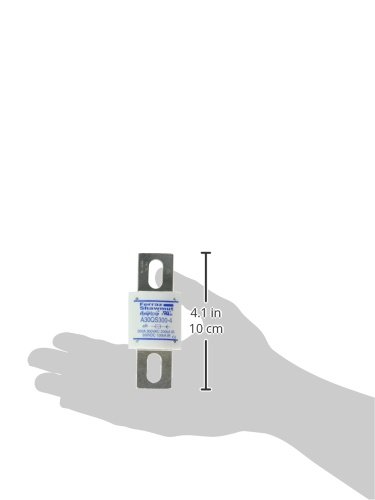 MERSEN A30QS300-4 AMP TRAP SEMICONDUTOR Protection Fuse, 300VAC/DC, 200ka ac/100ka dc, 300 ampere, 1,22 diâmetro x 3,13