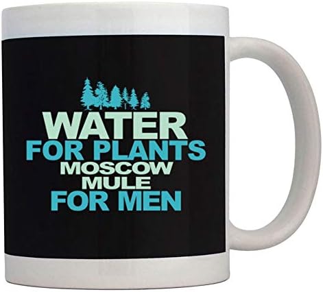 Água Teeburon para plantas, mula de Moscou para homens caneca 11 onças cerâmica