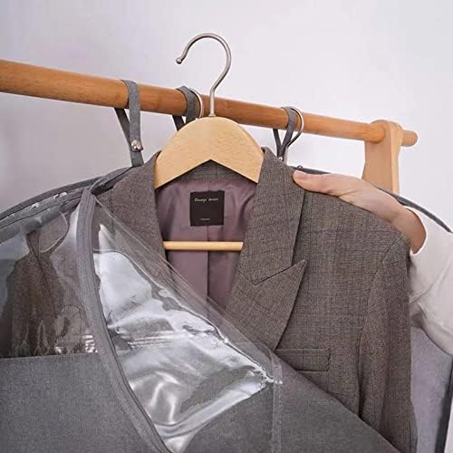 Roupas Slnfxc Capa de pó Bolsa de vestuário Protetor Protetor Dress Sune Caso Caso Caso de guarda -roupa Armazenamento