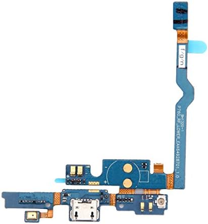 Substituição peças de reposição Cabo de carregamento USB Cabo flexível e cabo de microfone flexível para LG P760 / Optimus L9 / P765 / P768 Peças de reparo