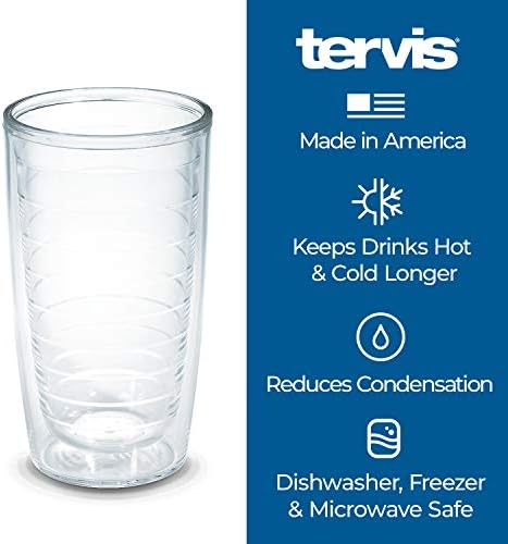Tervis NHL Det Red Wings Colos Tumbler, Wrap, 16 oz, Clear