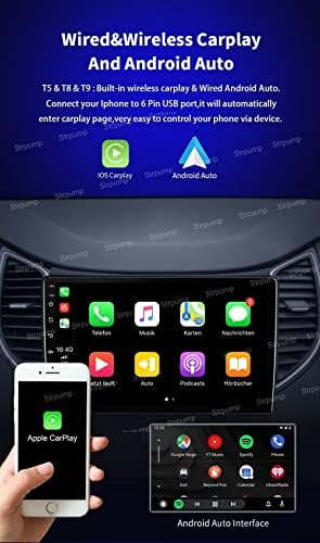 10.1 '' Android 10 no carro de estéreo Dash Car Fit para Toyota Land Cruiser 2007-2015 Unidade de cabeça GPS CarPlay Android