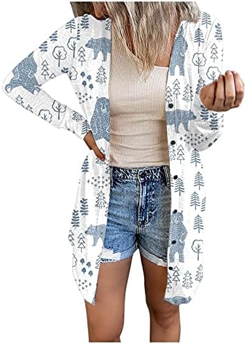 Camisolas para mulheres: Casaco de trincheira longa de peito duplo feminino entalhado com lapela de lapela à prova