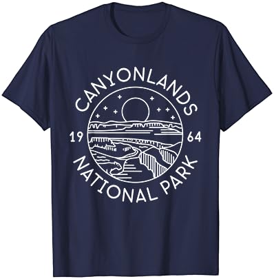 Parque Nacional do Canyonlands 1964 Colorado Moab Utah T-shirt