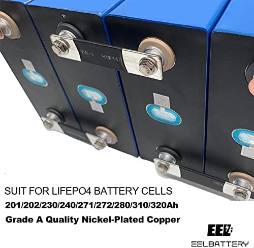 Barras de barramento de cobre de níquel grau A para células de bateria DIY LIFEPO4
