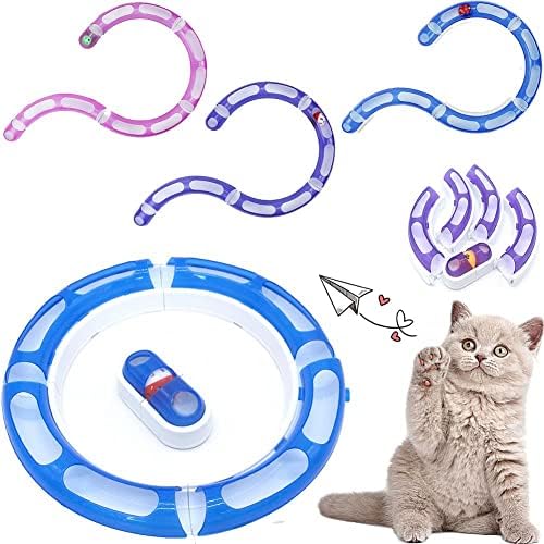 Oallk Toys Cat Toys Interactive Ball Toy Cat Round Shape Kitten Tunnel Tunnel Pet Intelligence Cats Treinando Treinamento