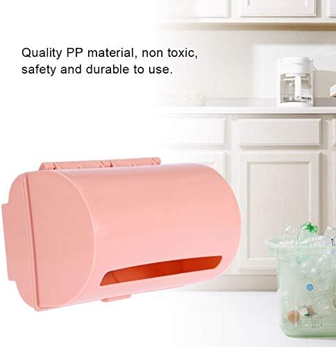Suporte de sacola plástica para sacos de compras, suporte para armazenamento de bolsa de mercearia de lixo de lixo de lixo de lixo caixa de armazenamento de armazenamento Distribuidores de montagem na parede Rack