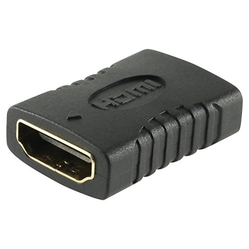 Eforcity® Ultra Series - HDMI para HDMI Feminino/ Feminino Adaptador Compatível com Xbox 360 Xbox One Sony PS4/ PlayStation 4/