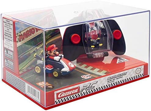 Carrera RC Nintendo Mario Kart 2,4 GHz Mini Rádio Colecionável Controle Remoto Toy Car Veículo - Mario