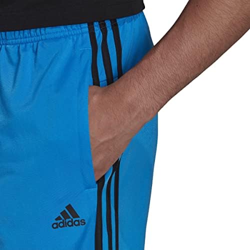 Aquecimento masculino de adidas TRICOT SHORTS regulares de 3 stripes