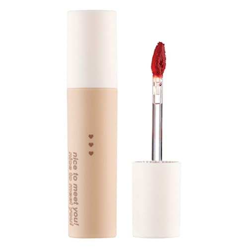 Snap Lip Stain Cheese Lip Lip Lama Lip Silky Lipstick não desbota brilho labial non stick para lábios e bochechas