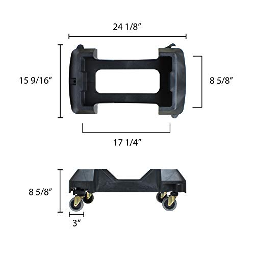 Thunder Group 24 1/2 x15 3/4 x8 1/4 lixo pode dar uma série de lixo para PLTC023, pp, vem em cada um