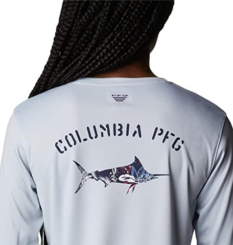Tidal Tee Pfg de Columbia Fish-O-Print LS