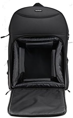 Navitech Black Portable Mobile Scanner Case/Rucksack Backpack Compatível com o Canon Canoscan 9000F Mark II