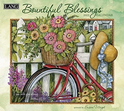 Lang Bountiful Blessings ™ 2023 Wall Calendário