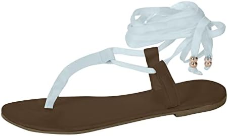 RBCULF Mulheres Flip-Flop Sandals planos Plus Tamanho Verão Color Solid Moda Strap Strap Knee Alto Aberto do dedão do topo SLIDES
