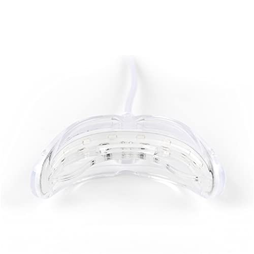 Luz do acelerador de clareamento dos dentes, 16x poderoso LED azul LED, intensificador de clareamento da bandeja da bandeja